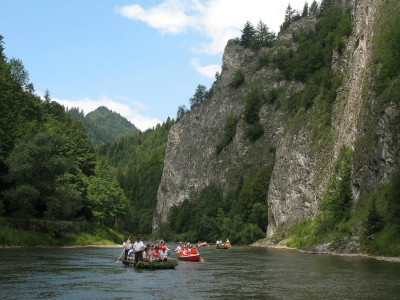 Dunajec river gorge