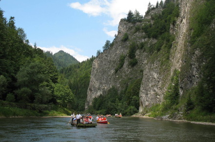 Dunajec river gorge